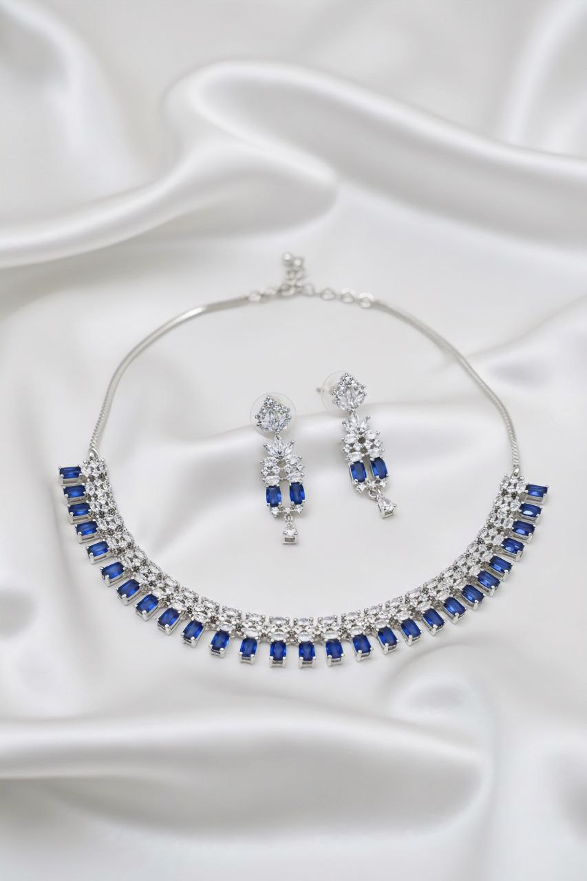 The Azure Elegance Baguette Set