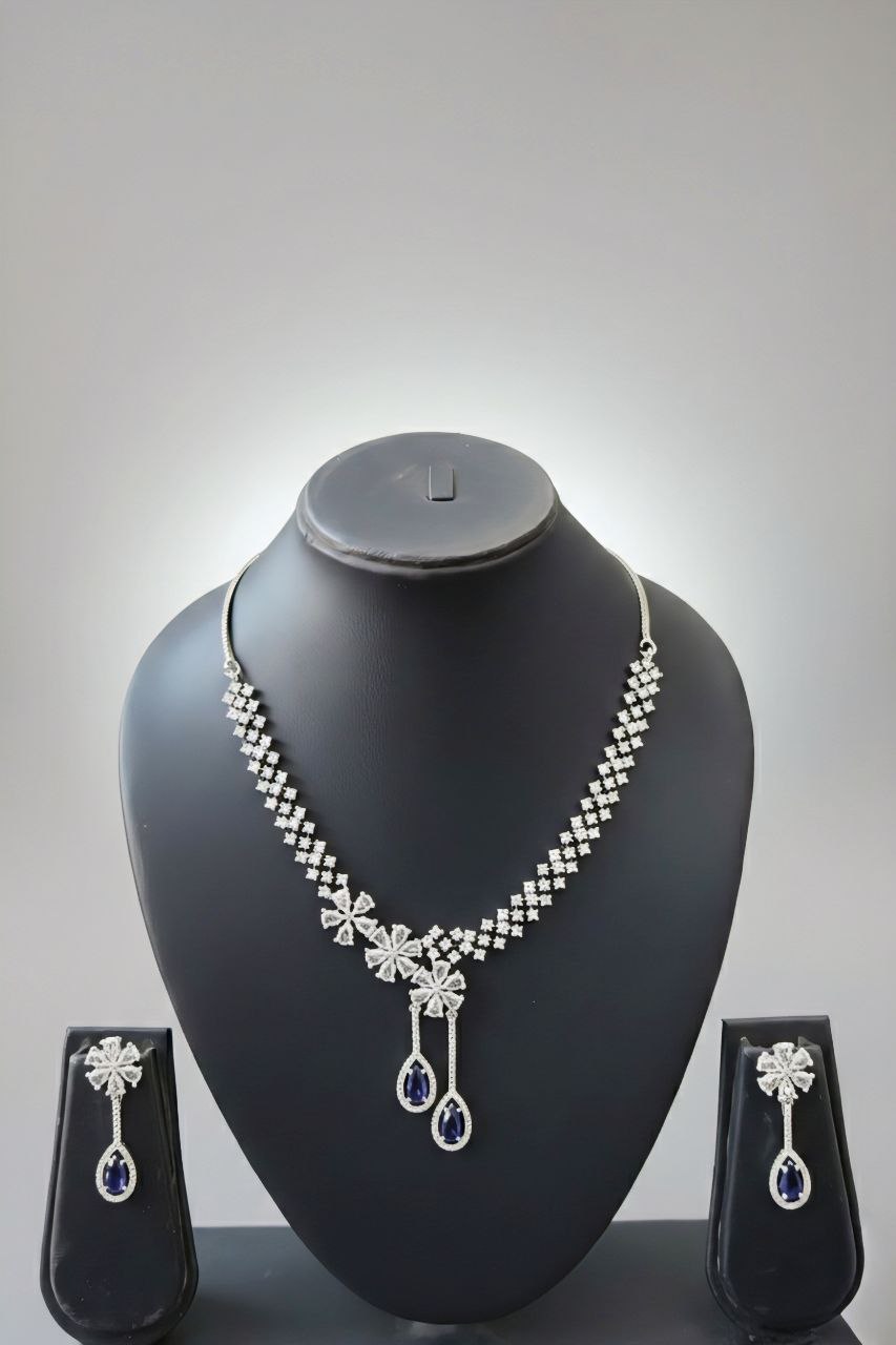 The Sapphire Bloom Drop Set