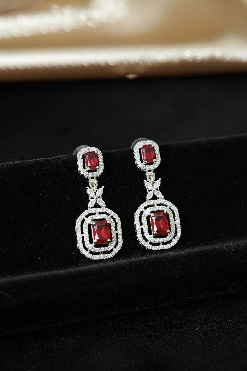 Red Meadow Earrings