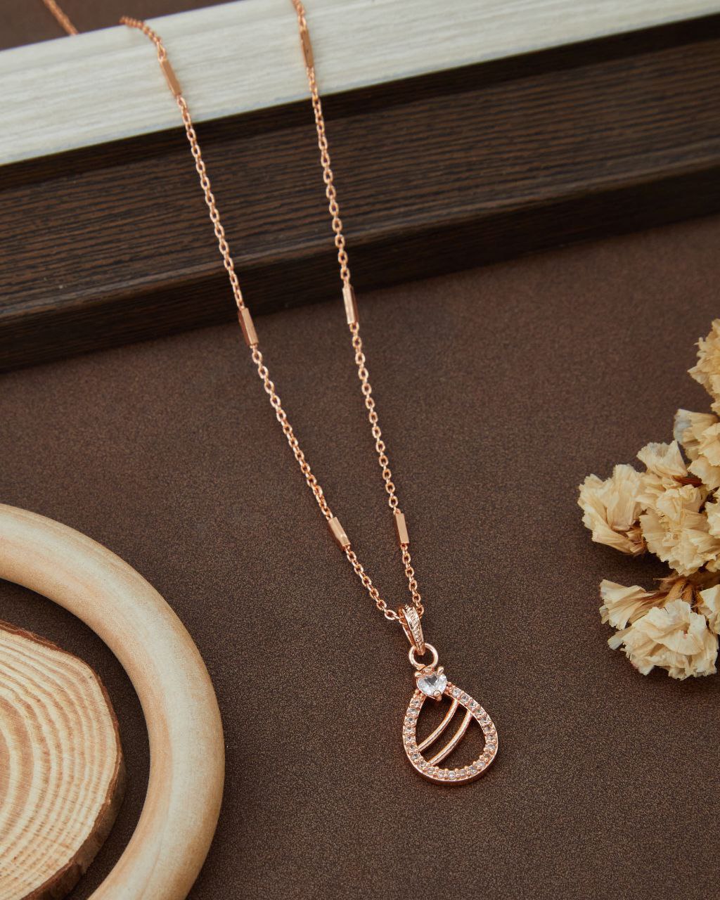 Rose Gold pendant-46