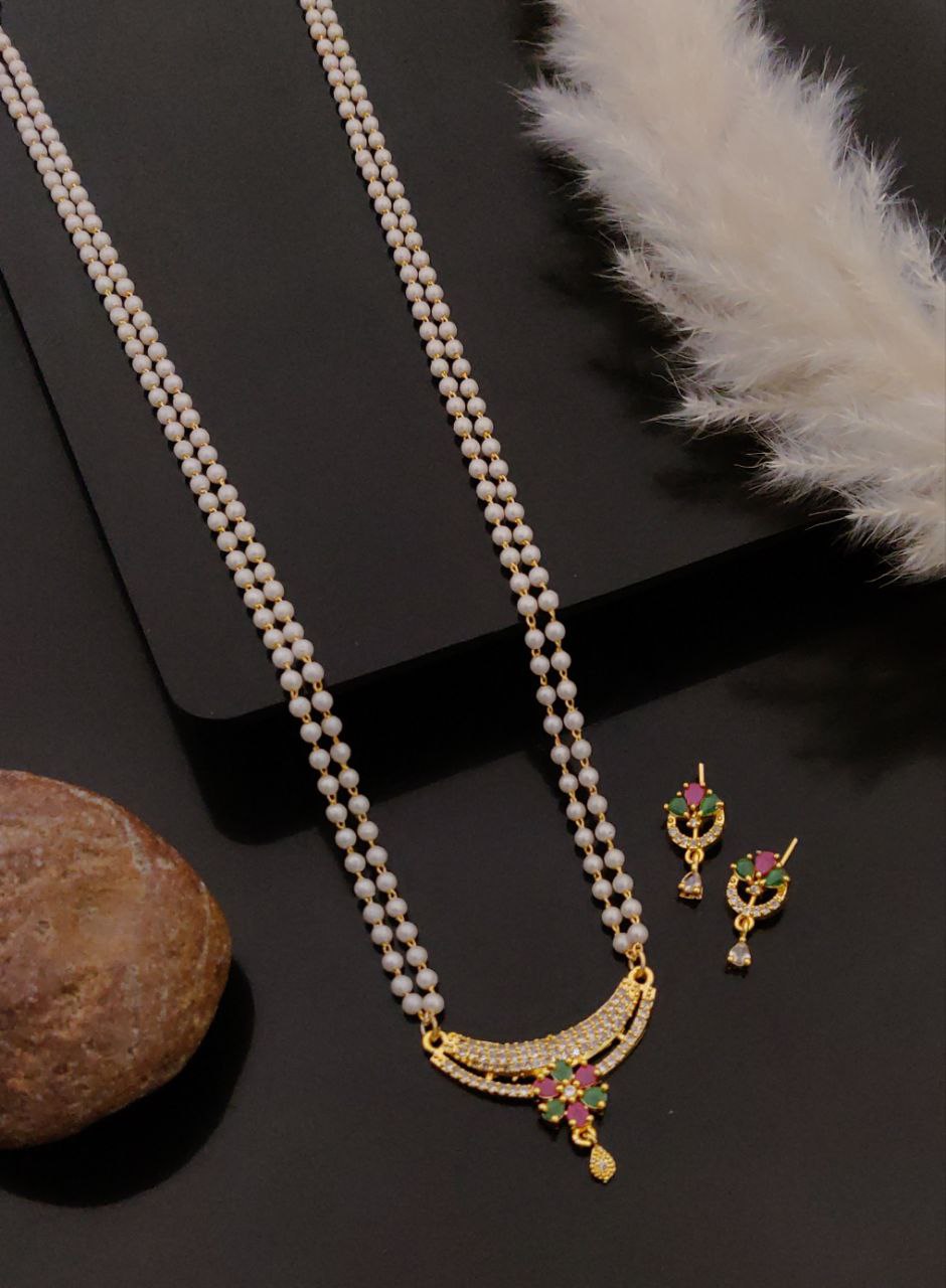 24 inch white mala mangalsutra-30